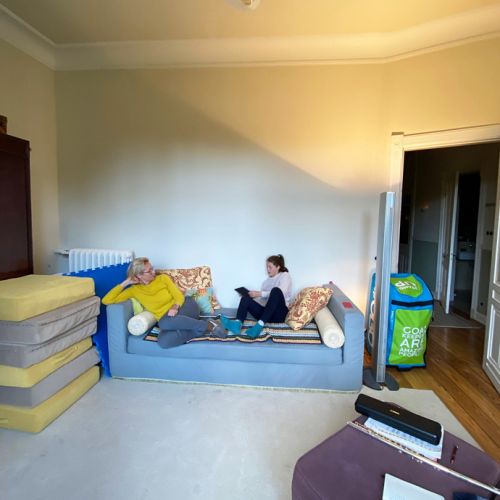WOHN-T-RAUM Bettina Daub | Referenz-Projekt | Hamburg Harvestehude  | Interior Design | Neues Raumkonzept | Homegym in Isestraße | vorher-Bild