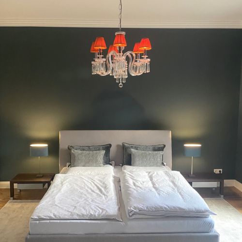 WOHN-T-RAUM Bettina Daub | Referenz-Projekt | Hamburg-Lokstedt | Interior Design | Altbauvilla Sanierung & Umbaumaßnahmen | Schlafzimmer