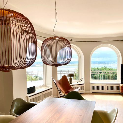 WOHN-T-RAUM Bettina Daub | Referenz-Projekt | Hamburg Blankenese | Interior Design | Renovierung & Umbaumaßnahmen | Villa am Süllberg | Elbblick