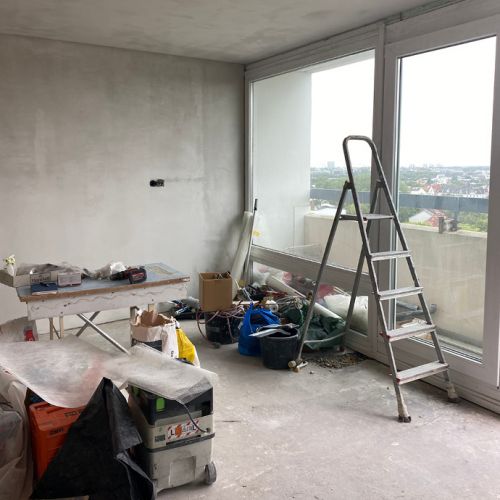 WOHN-T-RAUM Bettina Daub | Referenz-Projekt | Hamburg Eimsbüttel | Interior Design | Sanierung & Umbaumaßnahmen | Möbliertes 1-Zimmer-Appartement | Malerarbeiten