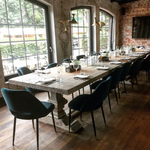 WOHN-T-RAUM Bettina Daub | Referenz-Projekt | Hamburg Niendorf | Interior Design | Umbau & Sanierung Restaurant Pulvermühle | Tapete