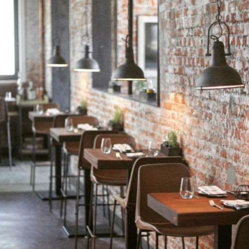 WOHN-T-RAUM Bettina Daub | Referenz-Projekt | Hamburg Niendorf | Interior Design | Umbau & Sanierung Restaurant Pulvermühle | nachher Hochstühle
