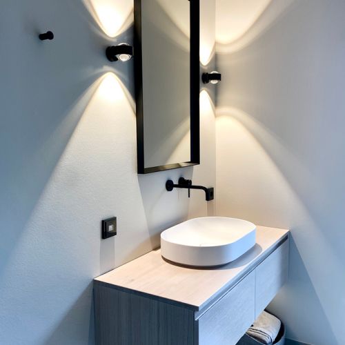 WOHN-T-RAUM Bettina Daub | Referenz-Projekt | Hamburg Niendorf | Interior Design | Sanierung Duschbad | Waschtisch