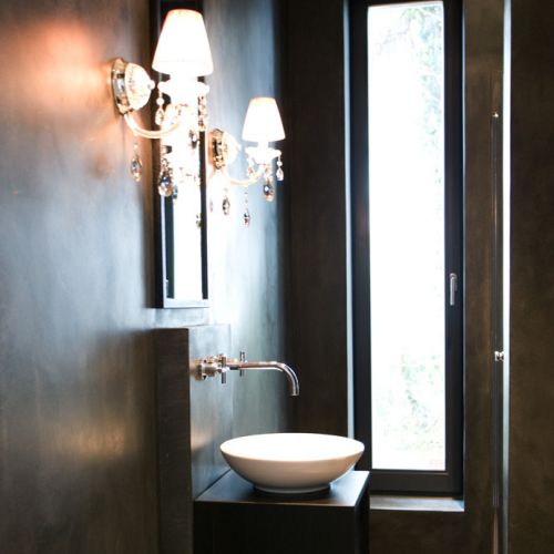 WOHN-T-RAUM Bettina Daub | Referenz-Projekt | Hamburg Lokstedt | Interior Design | Neubau Zylinderviertel Neugestaltung | Gäste-WC Seite