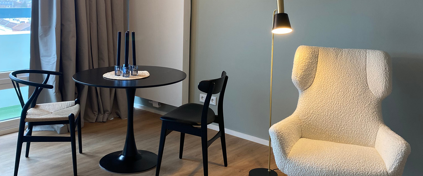 WOHN-T-RAUM Bettina Daub | Referenz-Projekt | Hamburg Eimsbüttel | Interior Design | Sanierung & Umbaumaßnahmen | Möbliertes 1-Zimmer-Appartement | Header